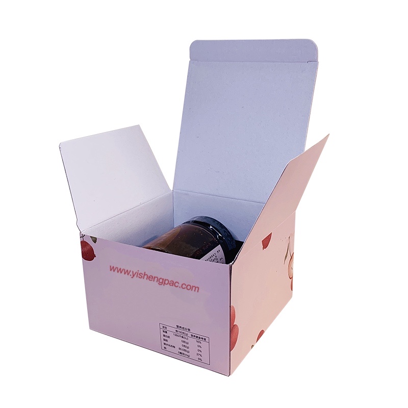 กล่องบรรจุภัณฑ์สำหรับกล่องกระดาษติดสำหรับการจัดส่ง